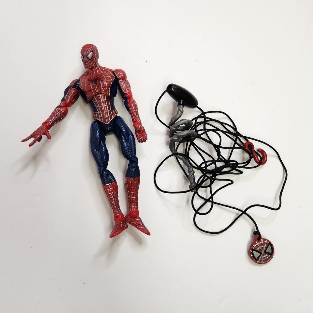 2006 HASBRO SPIDERMAN MOVEABLE ACTION FIGURE RARE MARVEL SPIDER MAN